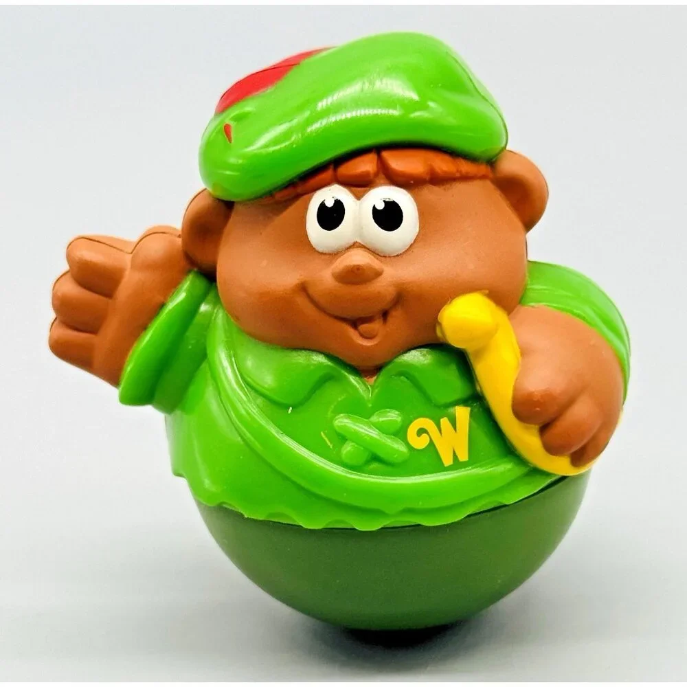 Playskool Weebles Little Red Riding Hood Frog Prince Woodsman Storybook Lot of 3